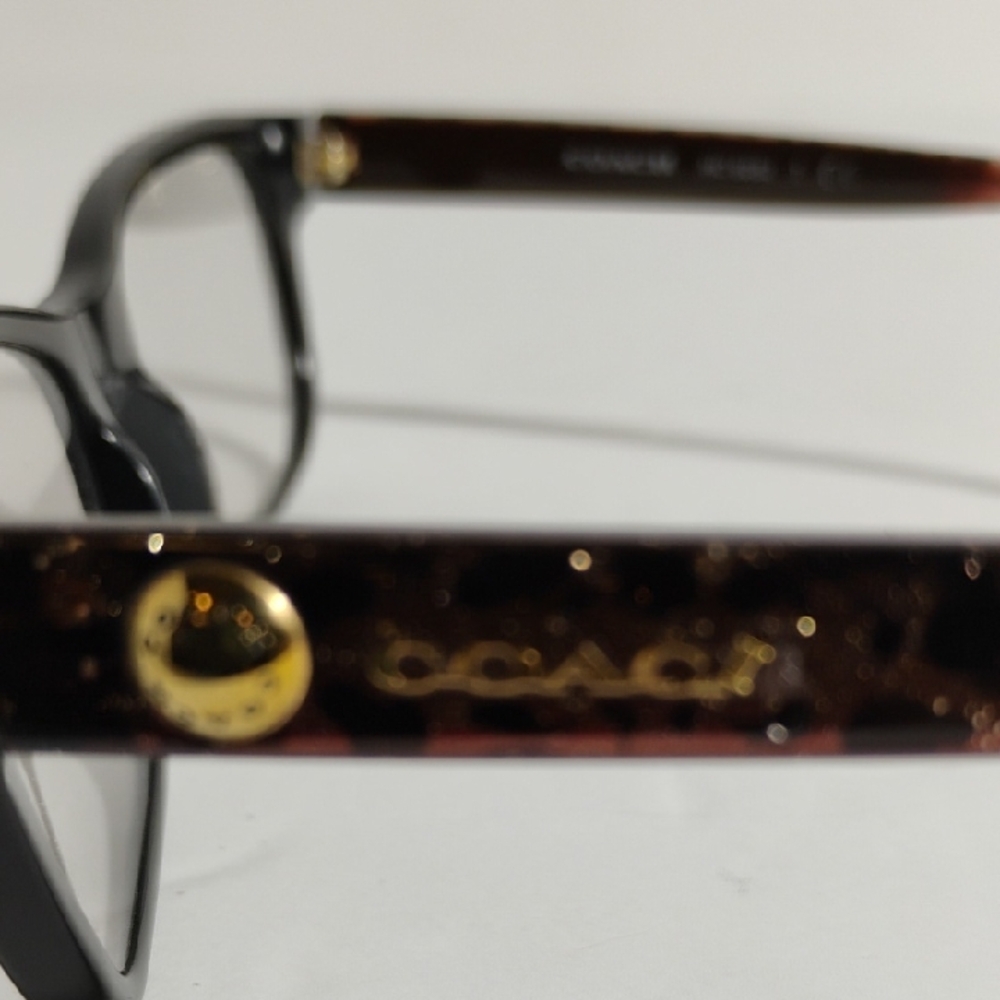 Coach 5353 Black Wild Beast Eyeglasses Frames Only HC 6082 Woman's - Picture 7 of 12